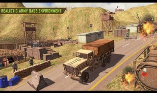 Army Car Truck Transport Game