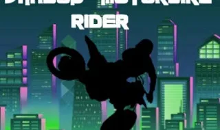 Shadow Motorbike Rider