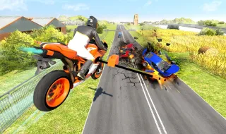 Flying Motorbike Driving Simulator