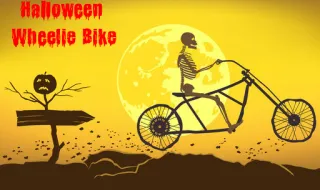 Halloween Wheelie Bike