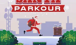 Santa Parkour