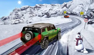 SUV Snow Driving 3d