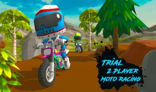 Trial 2 Player Moto Racing