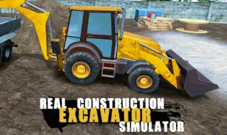 Real Construction Excavator Simulator